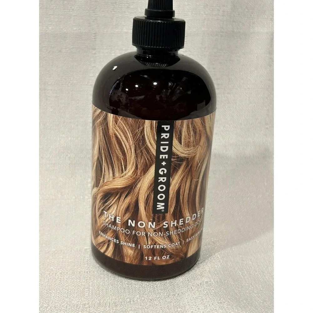 Pride + Groom The Non Shedder Dog Shampoo 12fl oz NEW